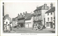 POCKLINGTON EAST RIDING OF YORKSHIRE Market Place Town View Vintage PC