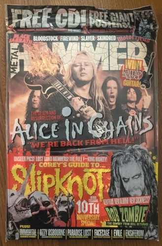 Metal hammer magazine with - metal,