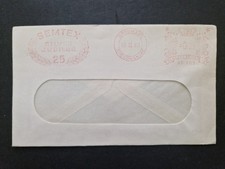 GB 1963 "Semtex Silver Jubilee" Brynmawr Meter Cancel Slogan Cover #C65121