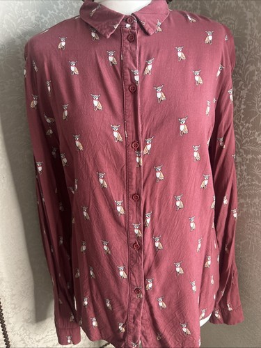 Top shop burgundy - top, chihuahua