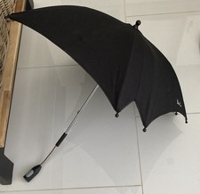Silver cross Black Parasol Umbrella 