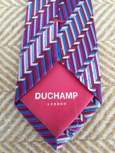 Duchamp silk tie 5cm - duchamp,