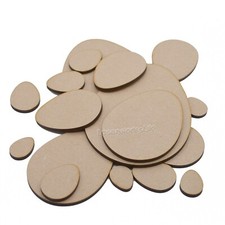 Wooden Eggs to Decorate - MDF