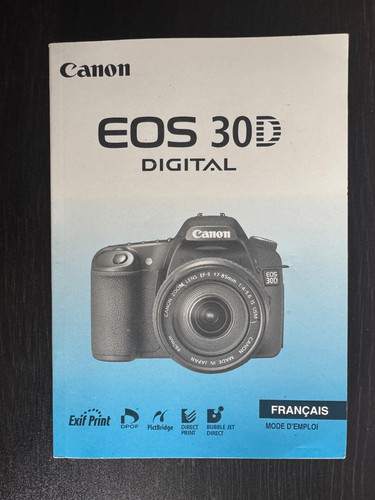 Canon eos 30d instruction - canon,