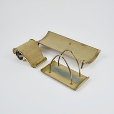 Vintage Desk Set Brass -