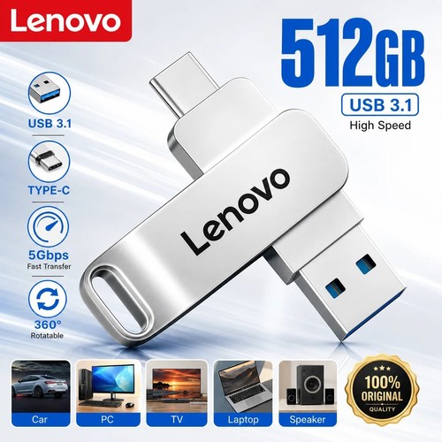Lenovo 512gb usb - usb, 3.2
