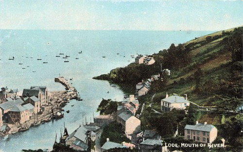Vintage gwr railway looe - looe, mouth