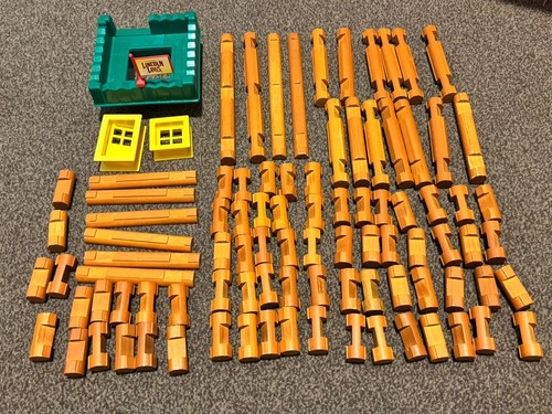 Lincoln logs wooden - logs,