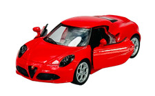 WELLY ALFA ROMEO 4C RED 1:34