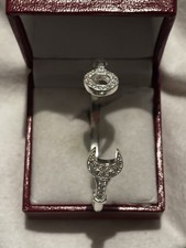 STERLING SILVER TORQUE CZ