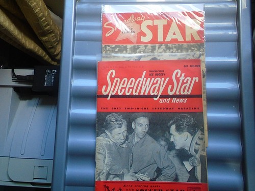 Speedway star magazines - speedway, pair