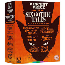 Vincent Price Six Gothic Tales Collection [Blu-ray] Horror, 6 Disc Set
