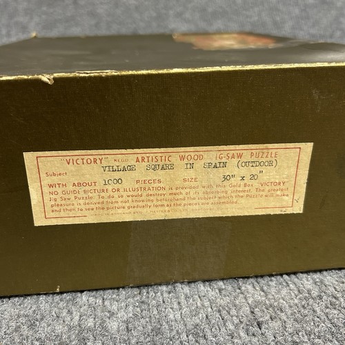 Victory gold box plywood - gold,