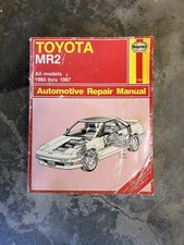 Toyota MR2 1985-1987 Shop