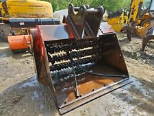 Allu screening screen bucket to suit 18- 25 ton Excavator digger VIDEO Available
