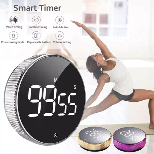 Led digital round - timer, manual