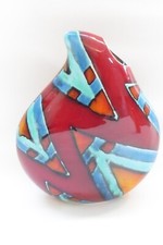 Vintage Anita Harris Trial Teardrop Vase Signed Henry Sandon & Anita Harris & SJ