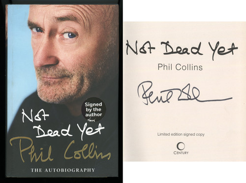 Phil collins signed - phil, ~