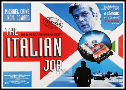 The italian jobbritish movie - the,
