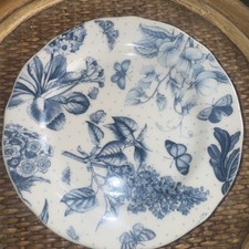 portmerrion botanic blue side plate 6inches