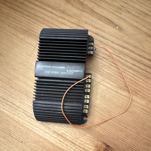 Pro sound 100 car amp - pro,