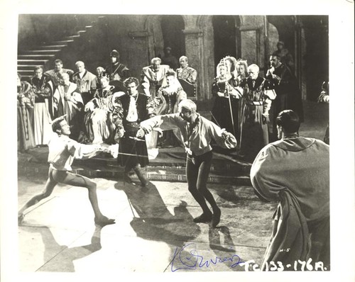 Laurence olivier autographed - laurence,