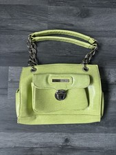 Jane Norman lime green faux