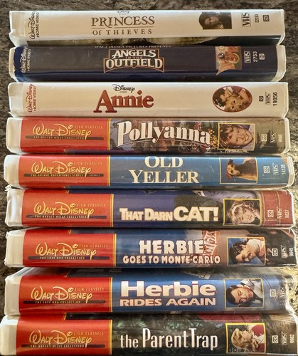 Lot disney vhs movies - movies, old