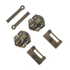 Retro Buckle Lock Zinc Alloy