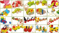 Pull Along Toys Animals Kids