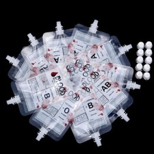 10Pack Halloween Blood Bag for