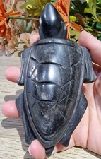 Silver sheen obsidian crystal - silver,