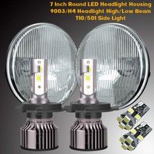 2x 7inch Round LED Headlights