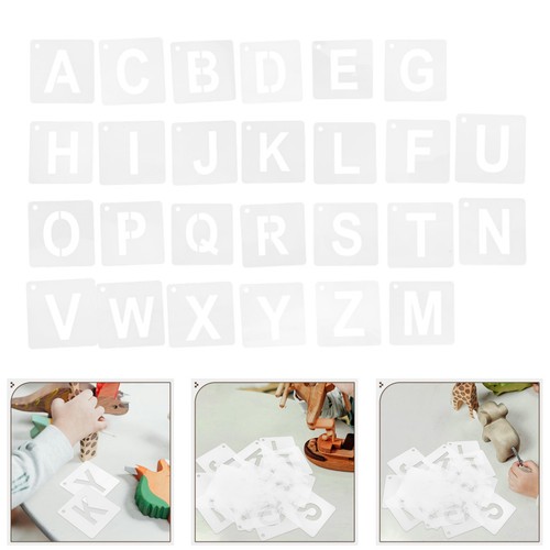 Large alphabet letter - letter, stencils