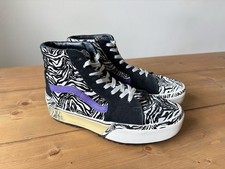 Vans Zebra SK8 Hi Top Stacked