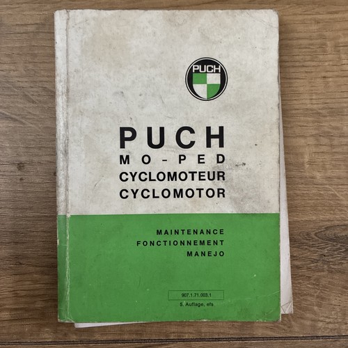 Puch moped description - puch, &