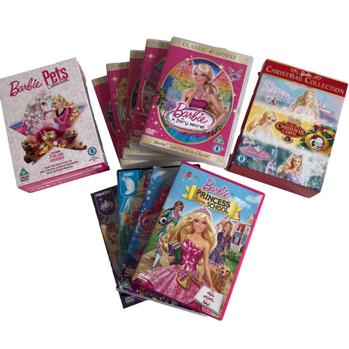 Barbie dvd bundle job lot - bundle,
