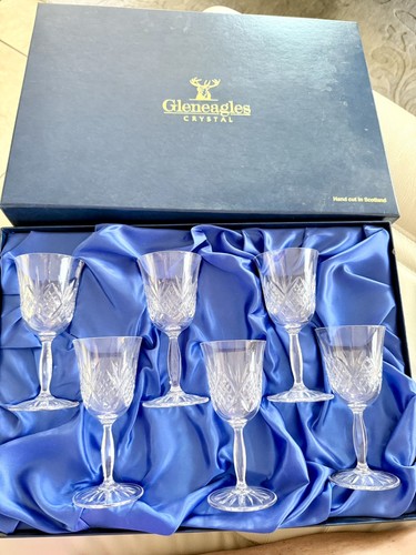 Gleneagles lead crystal wine - 6,