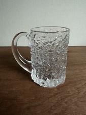 Whitefriars Half Pint Textured Bark Effect Glacier Tankard Geoffrey Baxter #A197