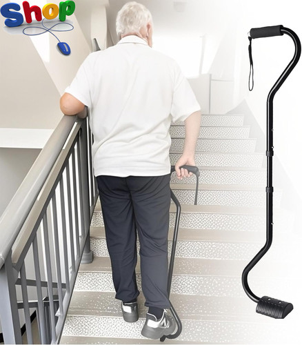 Stair assist cane - assist, foot