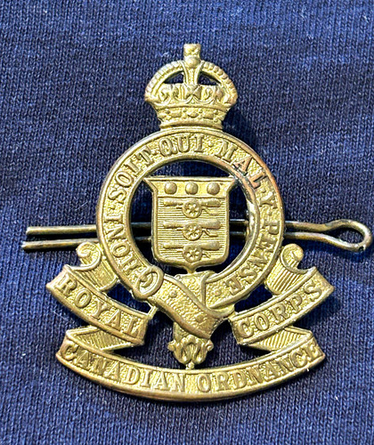 Royal canadian ordnance corps - royal,