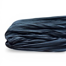 2 Meters Black Plisse Pleated
