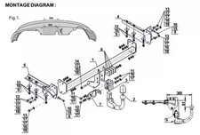 Detachable Tow Bar For HONDA