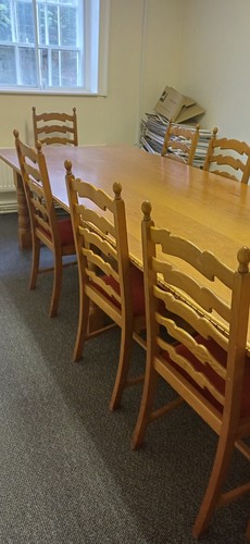 Rectangular dining table 8 - table,