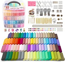Polymer clay modeling - clay, kit,