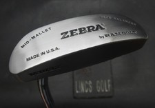 Zebra Mid Mallet Putter Steel