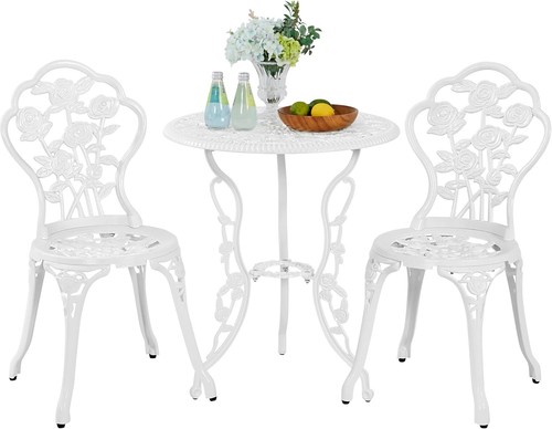 3pcs patio bistro set - 3pcs, garden