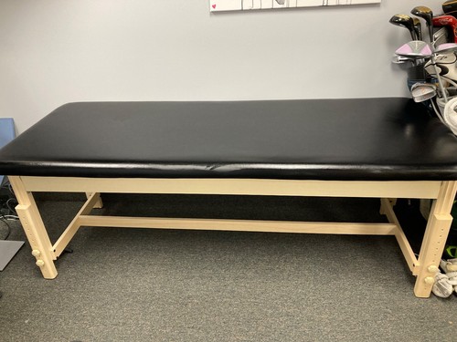 Master massage table - table, black