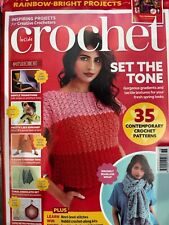 Inside Crochet magazine #176 2025 Set the Tone: 35 Contemporary Crochet patterns