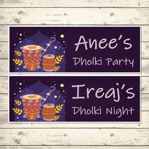 Personalised dholki - personalised,